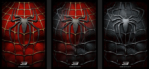 Spider Man 3 poster.