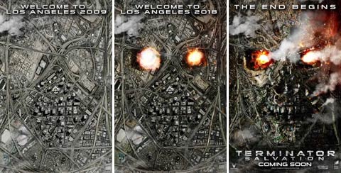 Terminator Salvation poster.